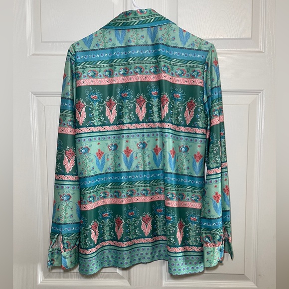 Koret of California Vintage striped floral print set - Picture 6 of 10